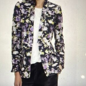 Banana Republic Floral Jacquard Blazer; Size 4, NWOT